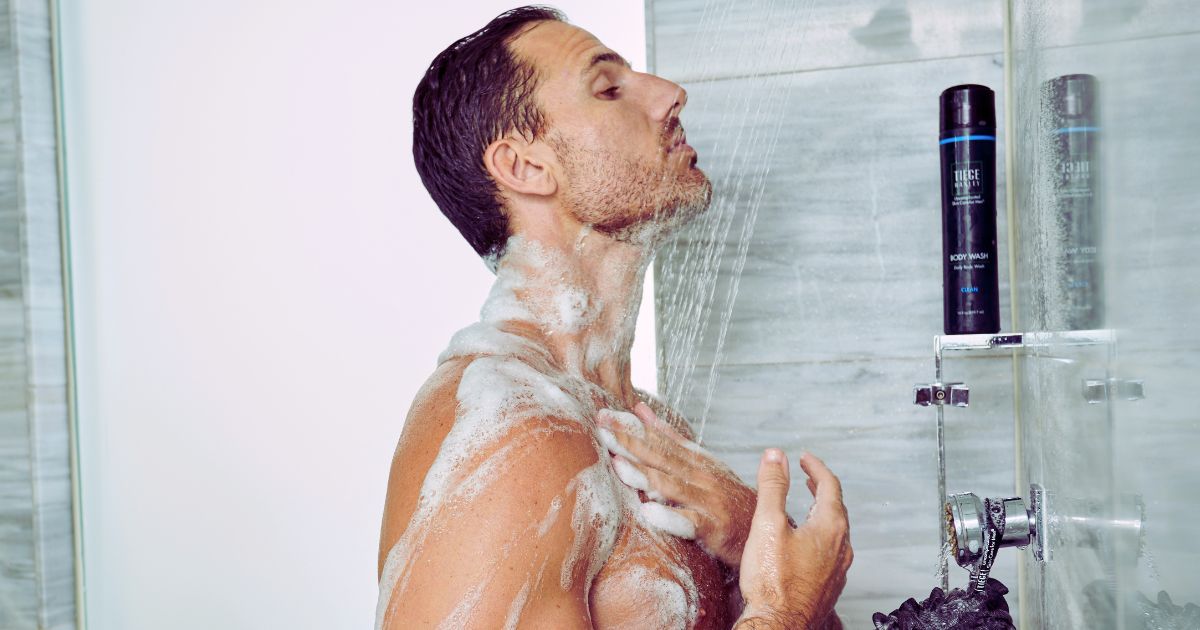 Is Your Shower Drying Out Your Face? What Hot Water and Hard Water Do to Men's Skin