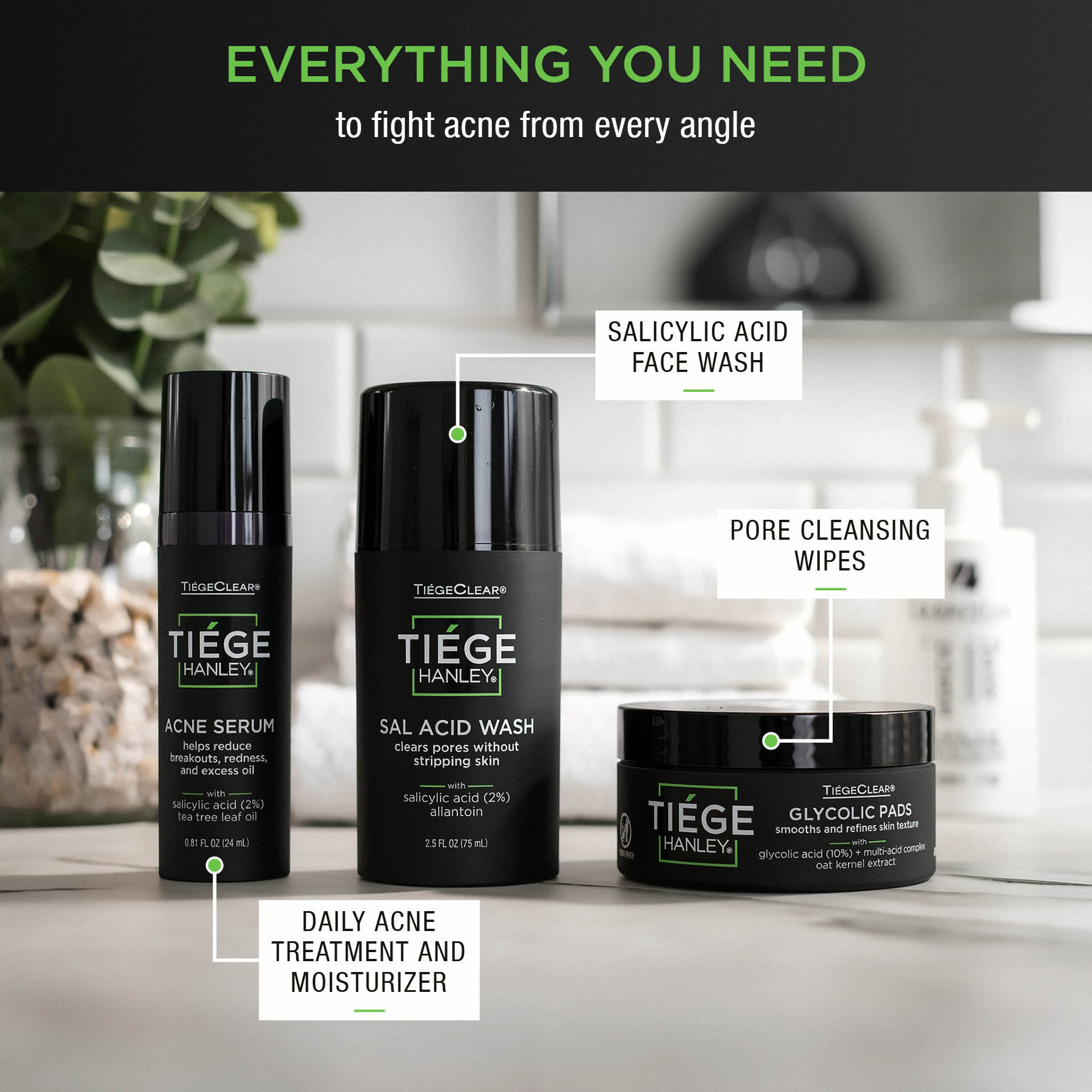 Image link to PDP for Level 1: The TiegeClear® ACNE Essentials Routine