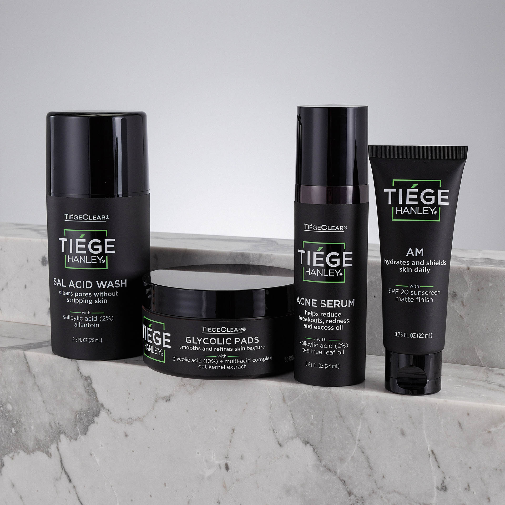 Image link to PDP for Level 2: The TiegeClear® ACNE Advanced Routine