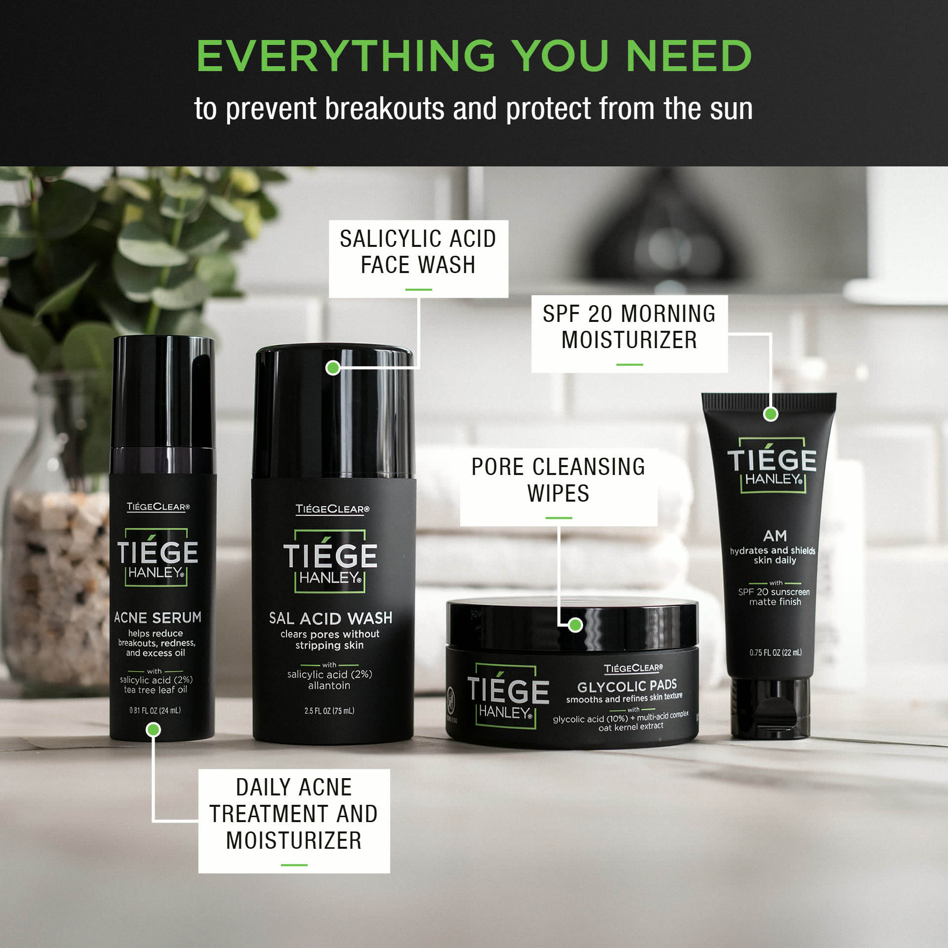 Image link to PDP for Level 2: The TiegeClear® ACNE Advanced Routine